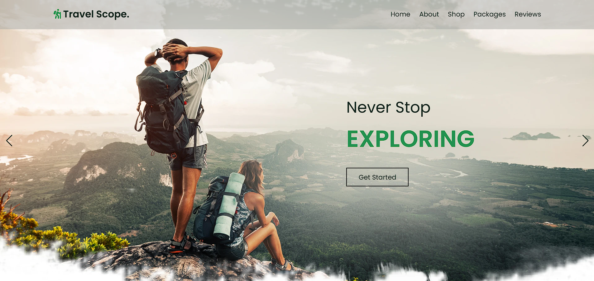 Travel Agency Website Design